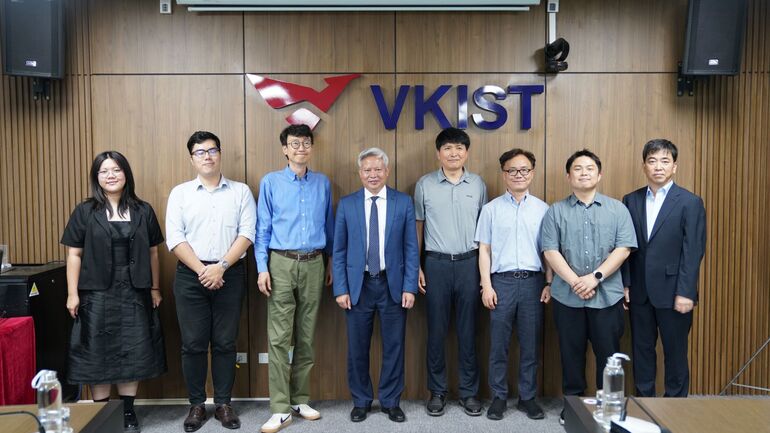 VKIST thúc đẩy hợp tác với Hiệp hội Doanh nghiệp Công nghệ Sản xuất Thông minh Hàn Quốc