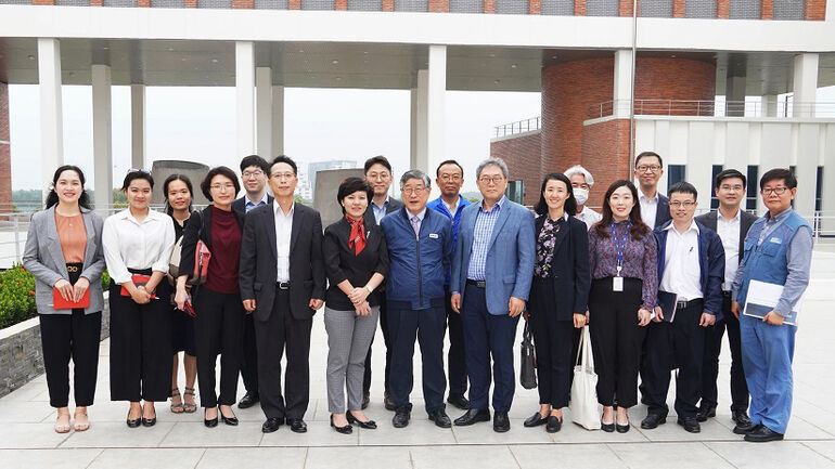 Cơ quan hợp tác quốc tế Hàn Quốc tại Việt Nam (KOICA) và Cơ quan Xúc tiến Thương mại và Đầu tư Hàn Quốc (KOTRA) đến thăm và làm việc tại VKIST