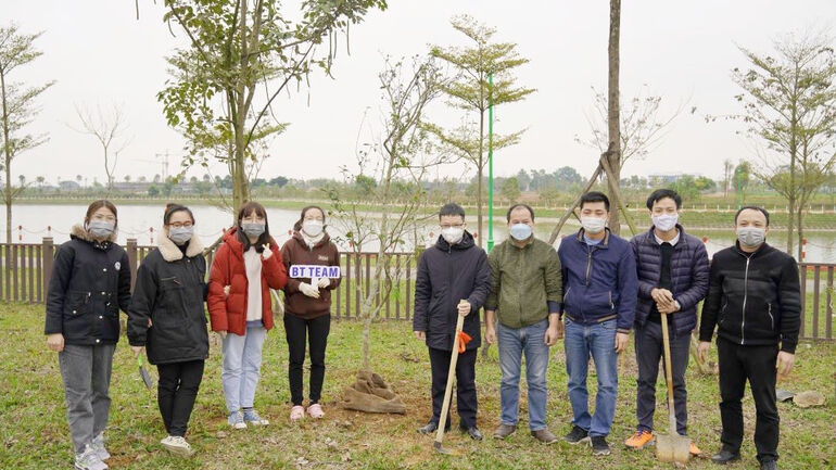 VKIST tree-planting festival in 2022