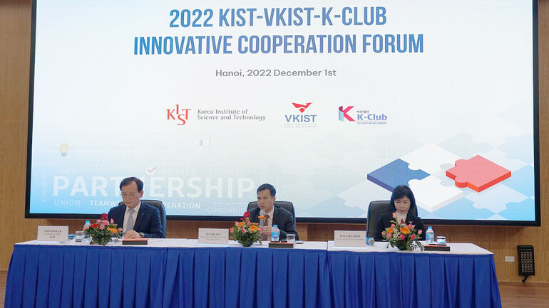 “Diễn đàn xúc tiến hợp tác KIST–VKIST–K-Club” kết nối doanh nghiệp Việt Nam – Hàn Quốc
