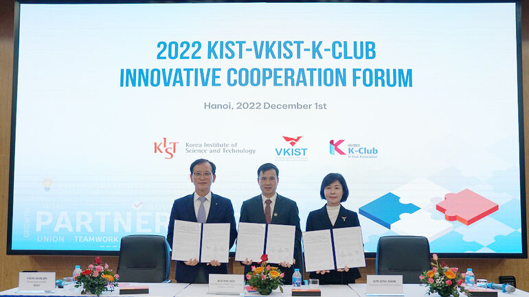 2022 KIST – VKIST – K Club Innovative Cooperation Forum