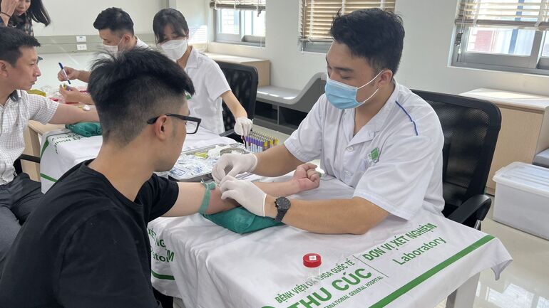VKIST organized a periodic health check-up in 2022 for staff