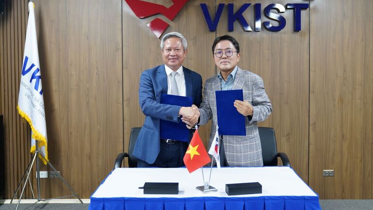 Signing ceremony of cooperation contract to promote research and development activities between VKIST and Hyundai Aluminum
