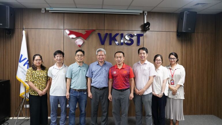 Vietnam Anti-Doping Agency visited and worked with VKIST