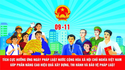 Hưởng ứng Ngày Pháp luật Việt Nam 9/11/2024