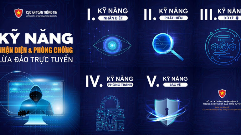 Tuyên truyền "Kỹ năng nhận diện và phòng chống lừa đảo trực tuyến bảo vệ người dân trên không gian mạng năm 2024"