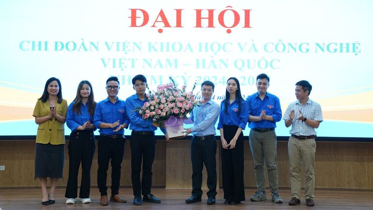 Đại hội Chi đoàn Viện Khoa học và Công nghệ Việt Nam – Hàn Quốc nhiệm kỳ 2024 - 2027