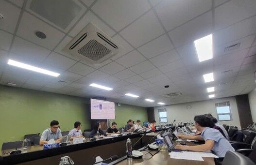 Hội đồng nghiệm thu chính thức đề tài KH&CN cấp Bộ “Nghiên cứu quy trình công nghệ chiết xuất cao định chuẩn giàu saponin từ cây rau má"