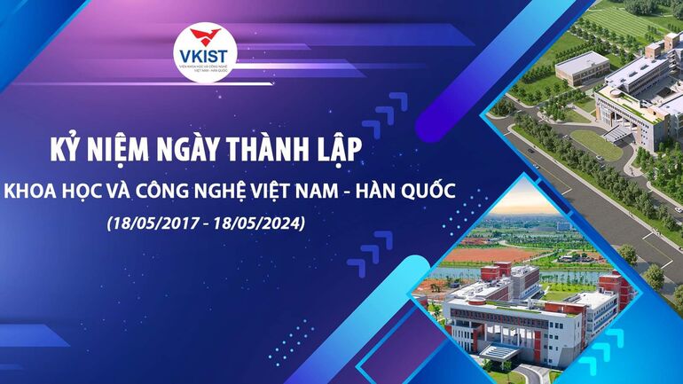 Chào mừng ngày Khoa học và Công nghệ Việt Nam 18-5 và Kỷ niệm Thành lập Viện VKIST