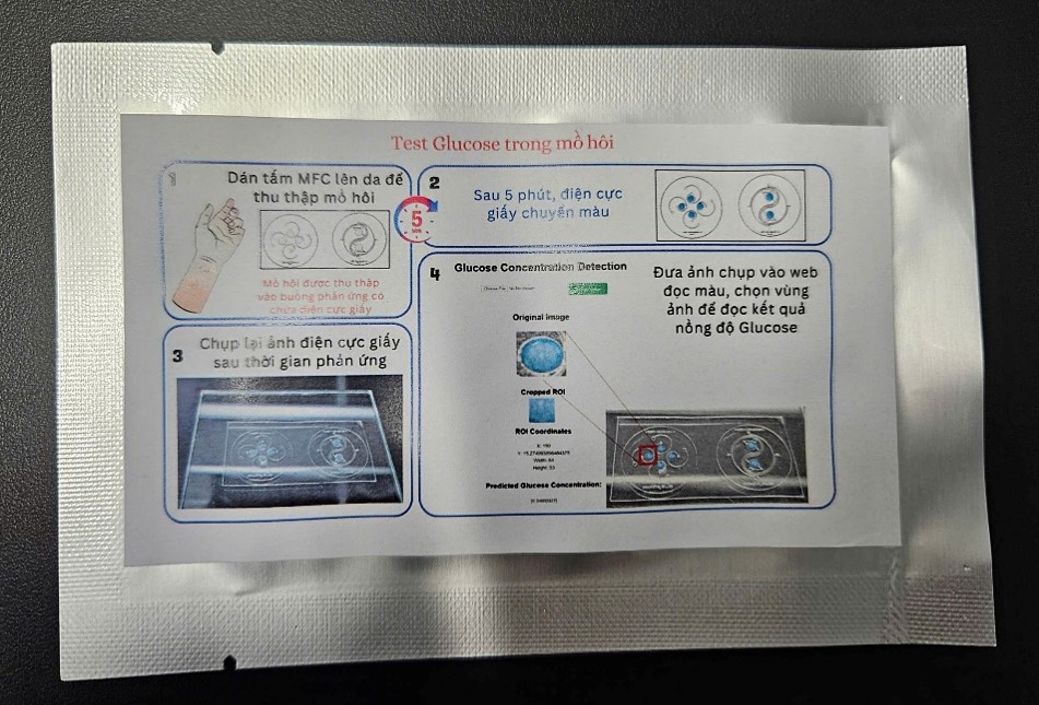 Phát triển công nghệ plasma lạnh phủ vật liệu chức năng lên chíp sinh học gắn trên da ứng dụng theo dõi sức khỏe