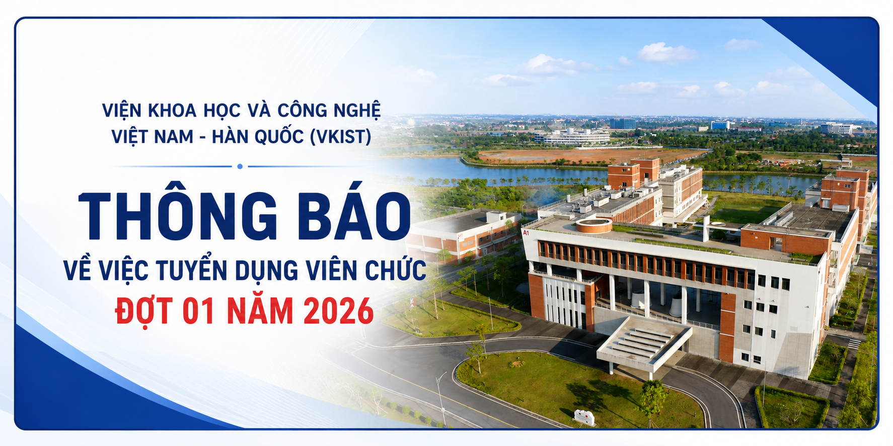 Thông báo tuyển dụng viên chức đợt 01 năm 2026